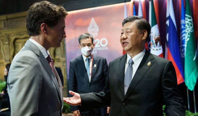 China’s Xi Jinping lectures Justin Trudeau at G20 over alleged leak- QHN