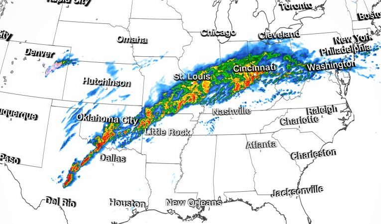 Millions under the threat of strong tornadoes and flash flooding Friday- QHN