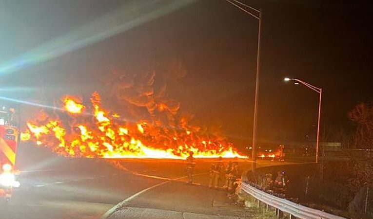 Truck fire shuts major Maryland highway weeks after deadly tanker fire in the region- QHN