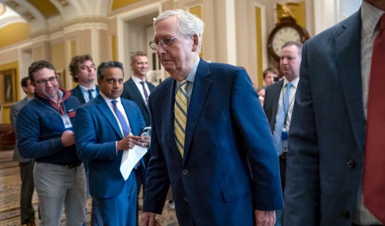 McConnell back after fall as Senate resumes- QHN